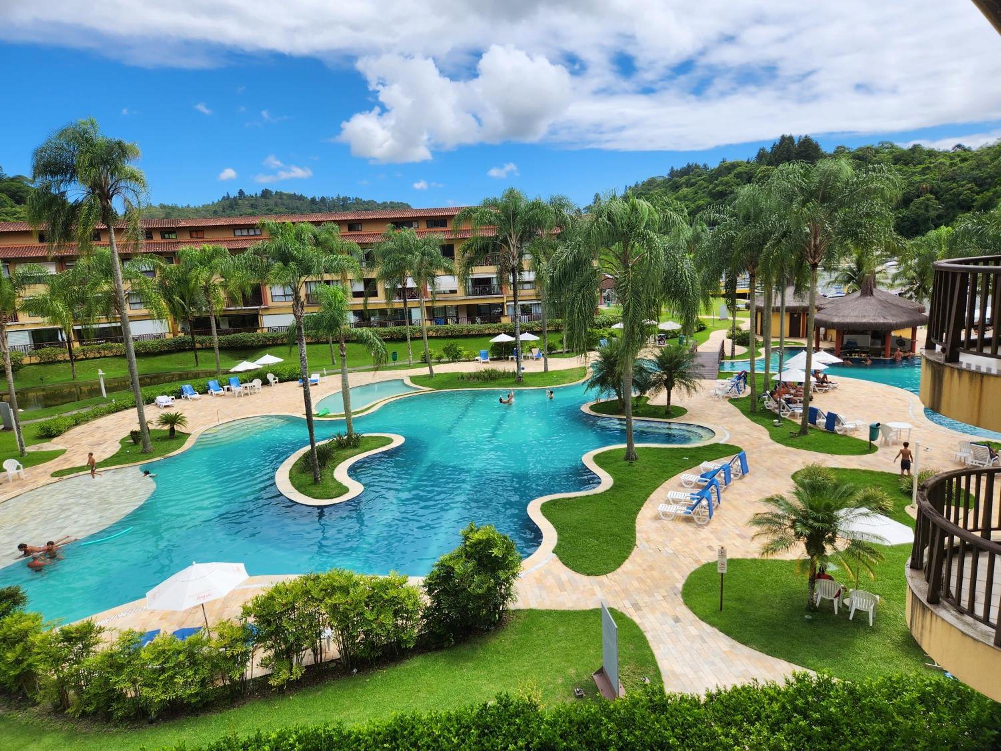 Flat Particular No Resort Em Ангра-дус-Рейс Экстерьер фото